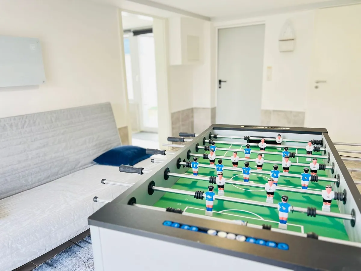 Ferienhaus baltic blick – Schlafzimmer Obergeschoss mit Doppelbett
