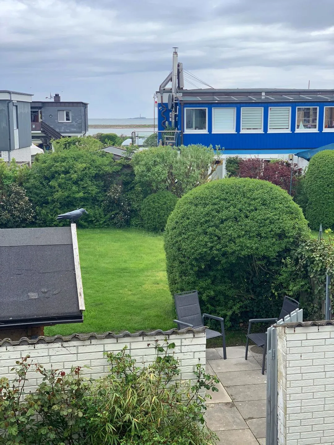 Ferienhaus leucht blick – Schlafzimmer Erdgeschoss mit Einzelbetten
